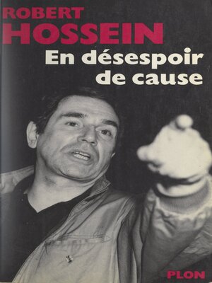 cover image of En désespoir de cause